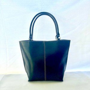 Vintage  Wilsons  Black Leather Shoulder Bag Purse